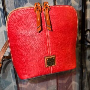 Dooney & Bourke Vibrant Red Crossbody Bag